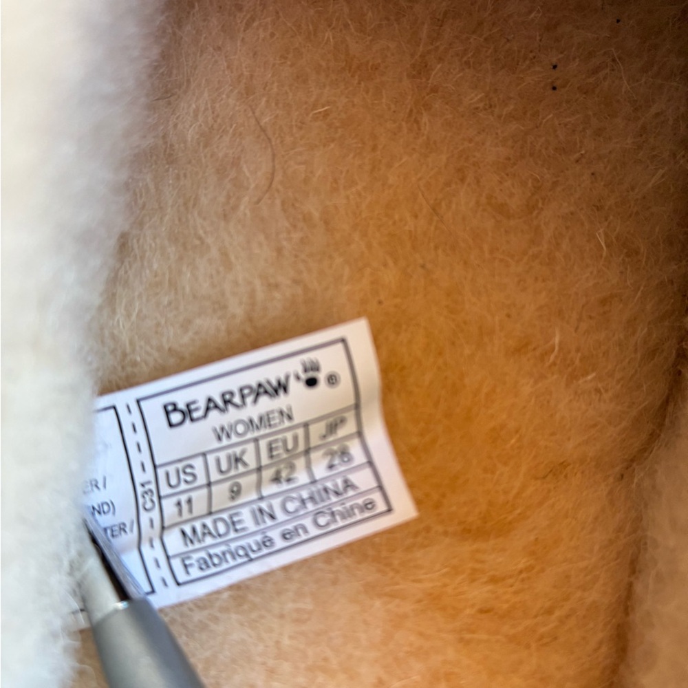 NWOT Bearpaw TABITHA Slippers in Iced Coffee Size 11 - Picture 7 of 9